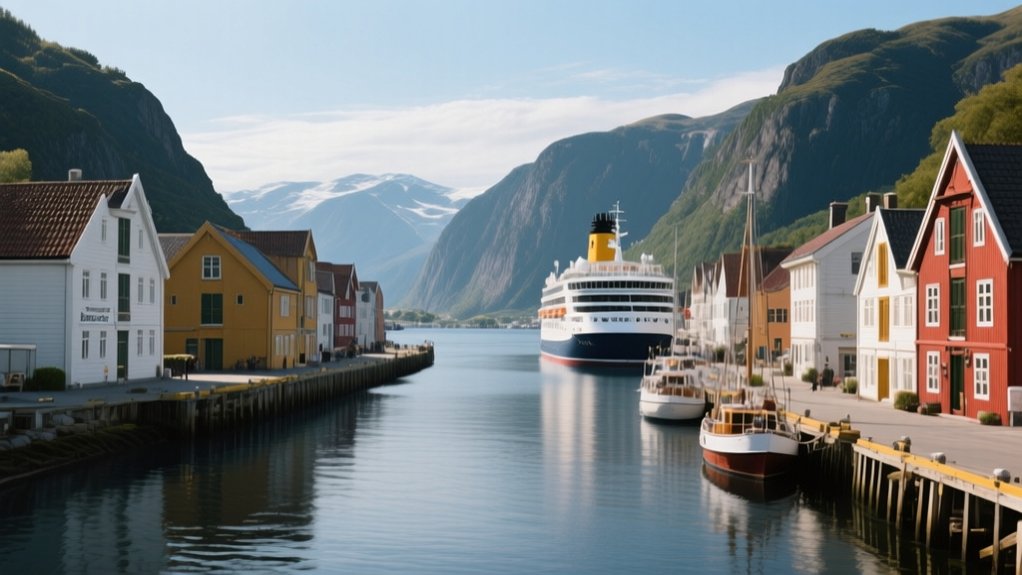 hellesylt cruise port overview
