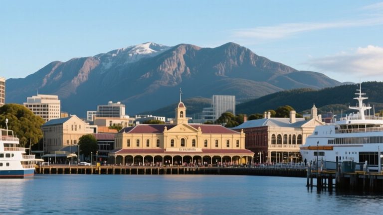 hobart cruise port information