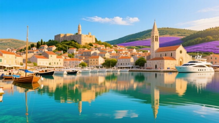 hvar cruise port overview