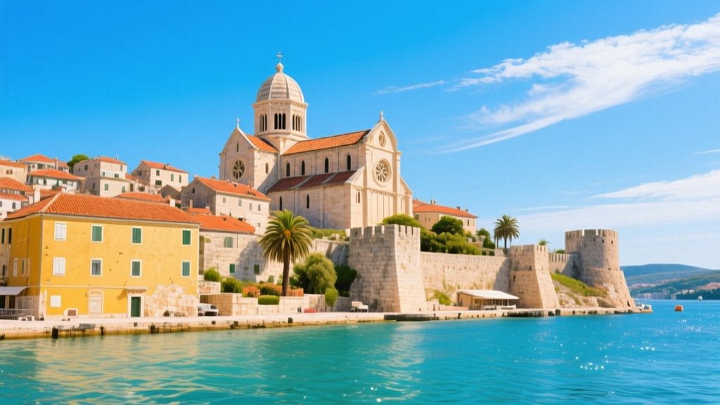 ibenik cruise port overview