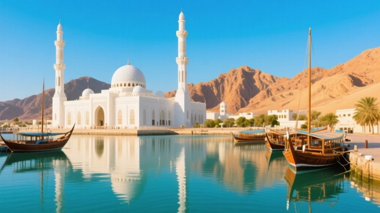 muscat cruise port information