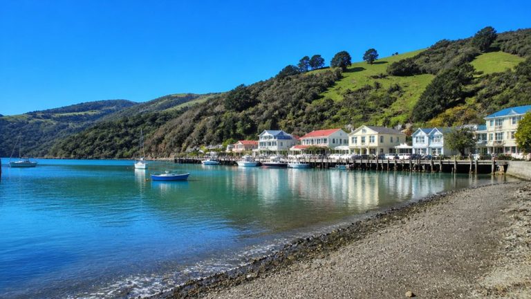 akaroa cruise port overview