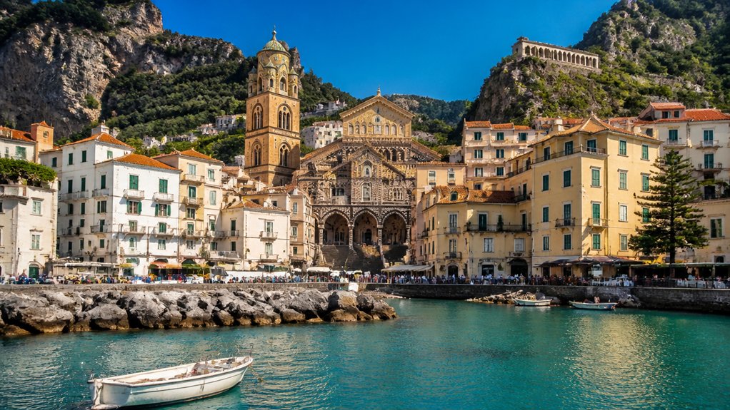 amalfi cruise port overview