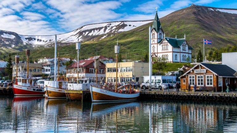 husavik cruise port overview