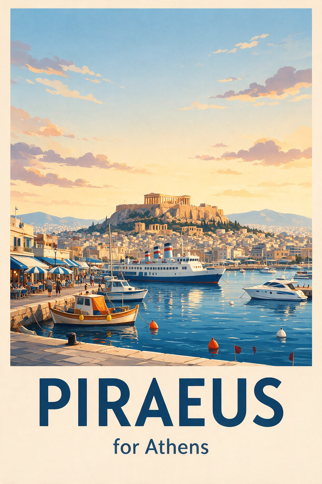 Piraeus cruise port, gateway to Athens